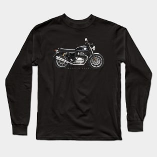 Royal Enfield Interceptor 650 19 black, sn Long Sleeve T-Shirt